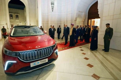 Cumhurbaşkanı Erdoğan’dan Umman Sultanı El Said’e Togg hediyesi
