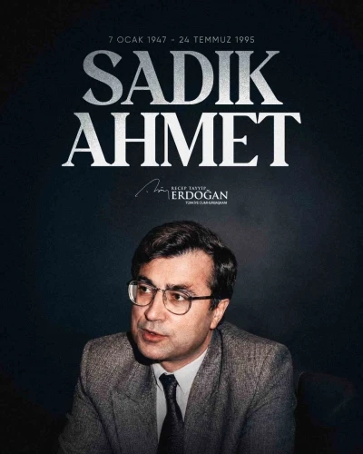Cumhurbaşkanı Erdoğan, Dr. Sadık Ahmet&rsquo;i vefatının 31&rsquo;inci yılında andı
