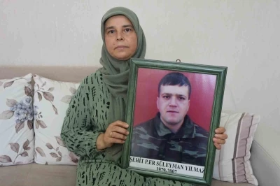 Cumhurbaşkanı Erdoğan’ın telefon görüşmesi yaptığı şehit eşi:
