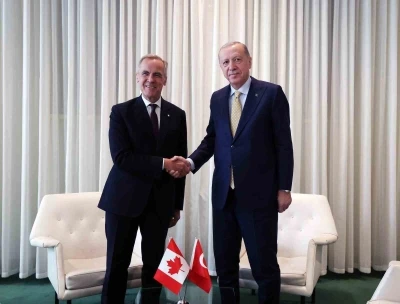 Cumhurbaşkanı Erdoğan,  Kanada Başbakanı Carney’i kabul etti
