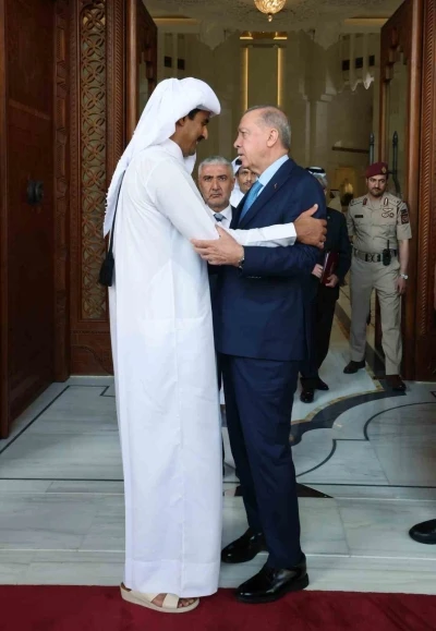 Cumhurbaşkanı Erdoğan, Katar’dan ayrıldı
