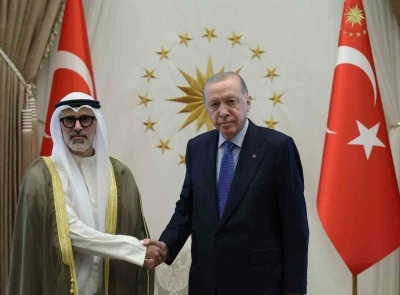Cumhurbaşkanı Erdoğan, Kuveyt Dışişleri Bakanı Sabah&rsquo;ı kabul etti
