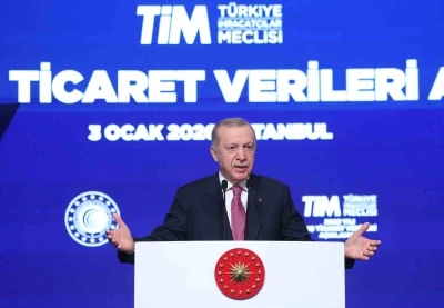 Cumhurbaşkanı Erdoğan: "2025 yılında ihracat rekoru kırıldı"
