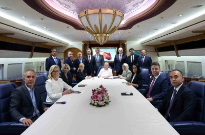 Cumhurbaşkanı Erdoğan:&quot;BM Genel Kuruluna muhtemelen Filistin meselesi damga vuracak&quot;
