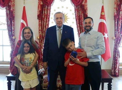 Cumhurbaşkanı Erdoğan "Cake Not Hate" kampanyasıyla tanınan Joshua Harris&rsquo;i kabul etti
