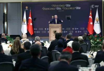 Cumhurbaşkanı Erdoğan: "Kan akmasın, g&ouml;zyaşları dinsin, b&ouml;lgemiz artık yıllardır hasretini &ccedil;ektiği kalıcı huzura kavuşsun istiyoruz"

