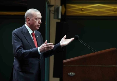 Cumhurbaşkanı Erdoğan: "Savaş, Netanyahu&rsquo;nun ikbal savaşı ama ceremesini 8 milyar &ccedil;ekiyor"
