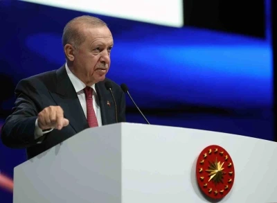 Cumhurbaşkanı Erdoğan: "Savunma sanayiinde olduğu gibi enerjide tam bağımsızlık &uuml;lkemizin Kızıl Elma&rsquo;sıdır"
