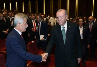 Cumhurbaşkanı Erdoğan: &quot;Tüm gayemiz, ecdattan tevarüs ettiğimiz emsalsiz mirası daha da zenginleştirip gelecek kuşaklara aktarmak&quot;
