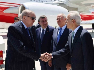 Cumhurbaşkanı Erdoğan: "T&uuml;rkiye artık uluslararası diplomasinin de kalbinin attığı yer olmaya başlamıştır"
