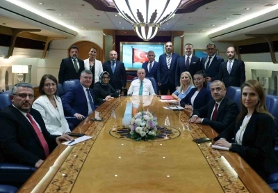 Cumhurbaşkanı Erdoğan: &quot;Türkiye, her şartta Filistin davasının bayraktarı olmayı sürdürecektir&quot;
