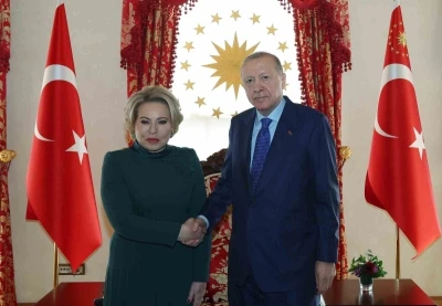 Cumhurbaşkanı Erdoğan, Rusya Federasyon Konseyi Başkanı Matviyenko&rsquo;yu kabul etti

