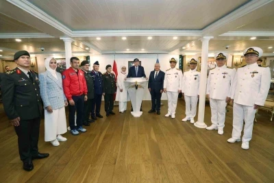 Cumhurbaşkanı Erdoğan Savarona yatını ziyaret etti
