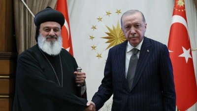 Cumhurbaşkanı Erdoğan, S&uuml;ryani Ortodoks Kilisesi Patriği'ni kabul etti