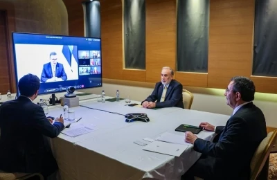 Cumhurbaşkanı Yardımcısı Yılmaz, H&uuml;rm&uuml;z Boğazı&rsquo;na ilişkin &ccedil;evrim i&ccedil;i toplantıya katıldı
