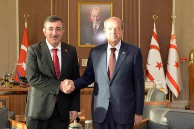 Cumhurbaşkanı Yardımcısı Yılmaz, KKTC’de

