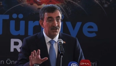 Cumhurbaşkanı Yardımcısı Yılmaz: "Ge&ccedil;en yıl itibariyle, nominal dolar bazında d&uuml;nyanın 16. b&uuml;y&uuml;k ekonomisiyiz"
