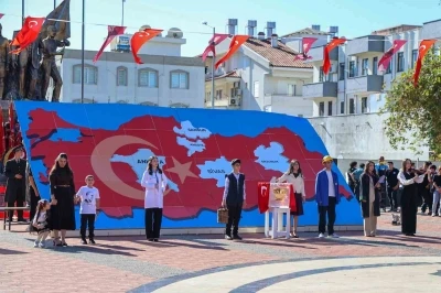 Cumhuriyet’in 102. yıl dönümü Manavgat’ta kutlandı
