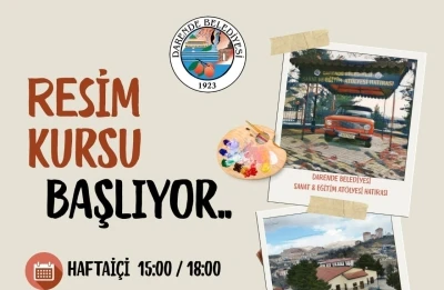 Darende&rsquo;de resim kursu a&ccedil;ılıyor
