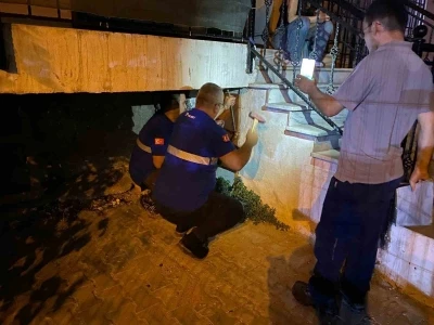 Darıca’da doğal gaz borusu patladı, mahalleyi gaz kokusu sardı
