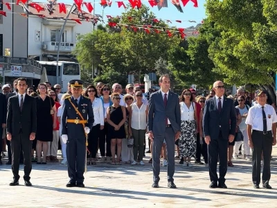 Datça’da Gaziler Günü törenle kutlandı
