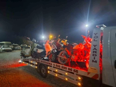 Dat&ccedil;a&rsquo;da motosiklet denetimi: "19 ara&ccedil; trafikten men edildi"
