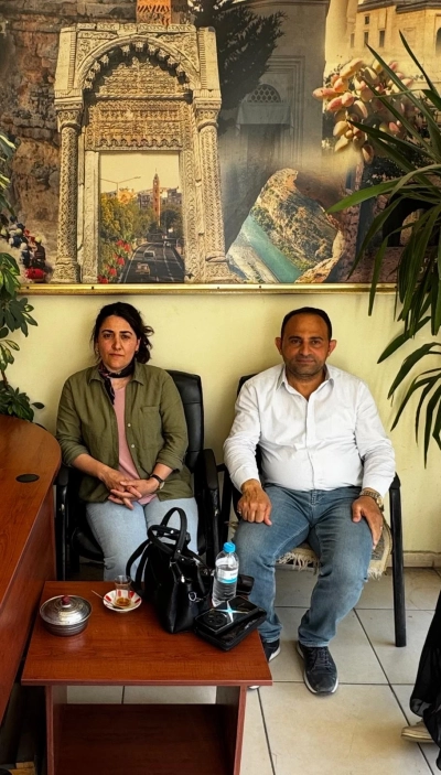 DBP Siirt il eş başkanlarından ziyaret
