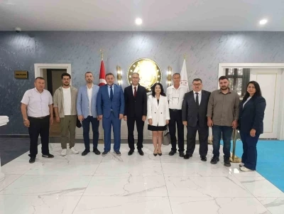 D&Ccedil;GC Başsavcı &Uuml;nalan&rsquo;a hayırlı olsun ziyareti
