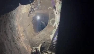 Define hevesiyle 40 metrelik kuyuyu evinin bah&ccedil;esine 2 yılda kazdı
