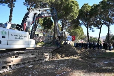 Demirci&rsquo;de yılların hayali ger&ccedil;ek oluyor

