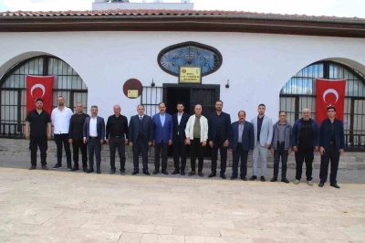 Demiryol-İş heyetinden MESOB&rsquo;a tebrik ziyareti
