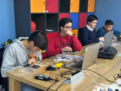 ’Deneyap Teknoloji Atölyesi’nde çalışmalar sürüyor
