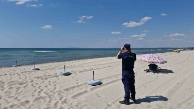 Denizde kaybolan kadını arama çalışmaları sürüyor
