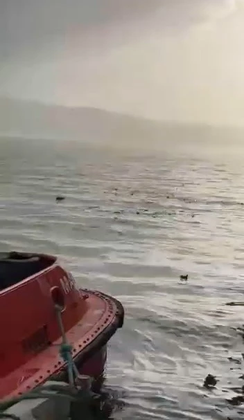 Denizi şehir &ccedil;&ouml;pl&uuml;ğ&uuml;ne &ccedil;evirdiler
