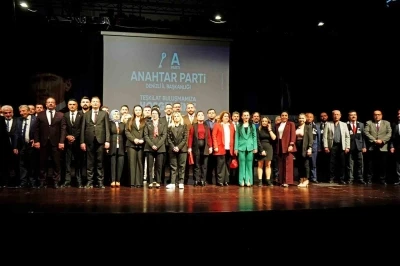 Denizli Anahtar Parti &uuml;yeleri d&uuml;zenlenen t&ouml;rende bir araya geldi
