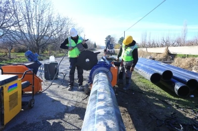 Denizli B&uuml;y&uuml;kşehir&rsquo;den Kocabaş&rsquo;a 24,2 milyon TL&rsquo;lik altyapı yatırımı
