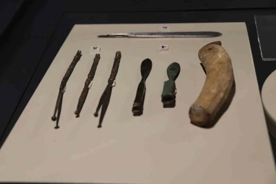 Denizli&rsquo;de Antik Tıp Aletleri Sergisi yoğun ilgi g&ouml;rd&uuml;
