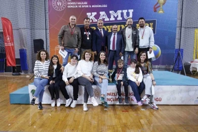Denizli Kamu Spor Oyunlarında Buldan şampiyon oldu
