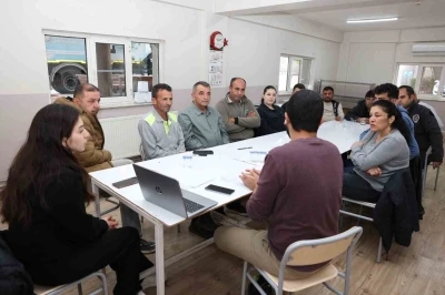 Denizli OSB Arıtma Tesisinde kimyasal eğitimi ve tatbikat gerçekleştirildi
