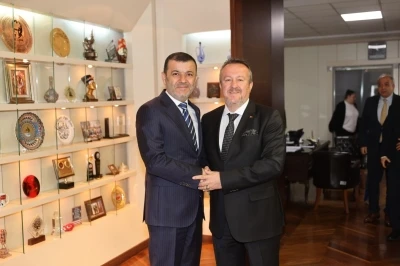 Denizli OSB y&ouml;netiminden Denizli B&uuml;y&uuml;kşehir Belediyesi&rsquo;ne ziyaret
