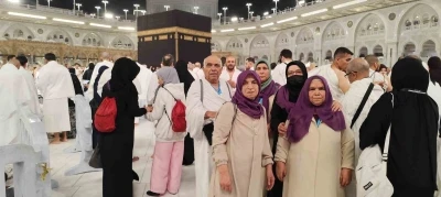 Denizlili umreciler Mekke&rsquo;de ilk umre ibadeti ger&ccedil;ekleştirildi
