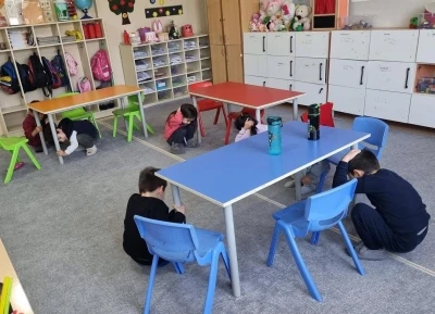 Deprem anında hayat kurtaran kuralları &ouml;ğrendiler

