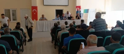 Deprem kaymalarına karşı kadastro g&uuml;ncelleme toplantısı yapıldı
