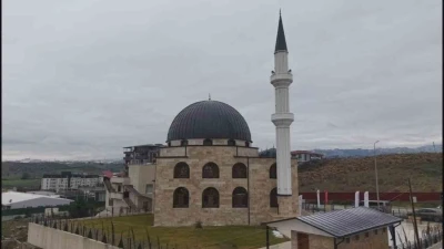 Deprem sonrası inşa edilen 118. cami olan &lsquo;Gazze Şehitleri Camii&rsquo; ibadete a&ccedil;ıldı
