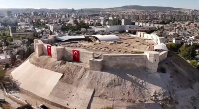 Depremde ağır hasar alan Gaziantep Kalesi’nin restorasyonu tamamlandı
