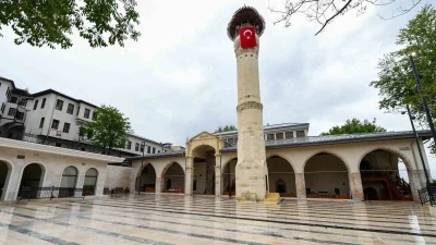 Depremde hasar g&ouml;ren 583 yıllık tarihi Ulu Cami&rsquo;nin resmi a&ccedil;ılışı ger&ccedil;ekleştirildi

