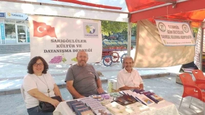 Dernek standıyla kitap ve kültür bir araya geldi
