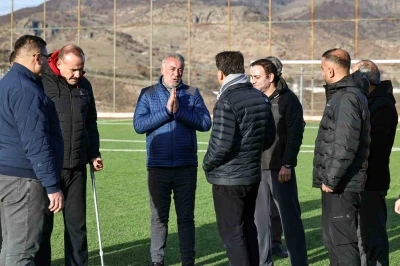 Dersimspor&rsquo;un altyapısına kalıcı yatırım m&uuml;jdesi
