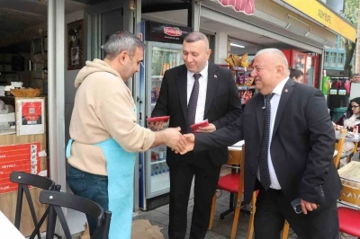 DESOB Başkanı Erbeği, Denizli esnafını ziyaret etti
