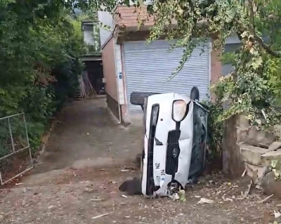Devrek’teki trafik kazasında sürücü yara almadan kurtuldu
